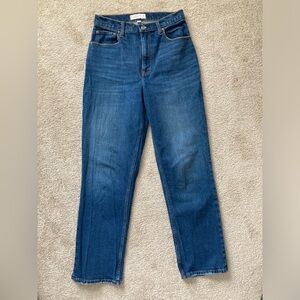 Abercrombie 90’s straight high rise jeans curve love